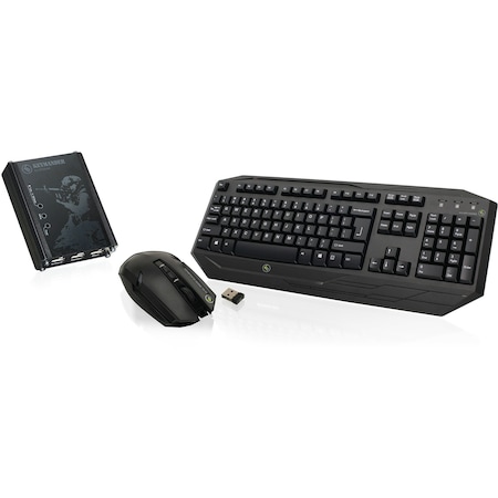 Iogear Ge1337P Keymander, Gkm602R Wireless Gaming Keyboard & Mouse GE1337PKIT
